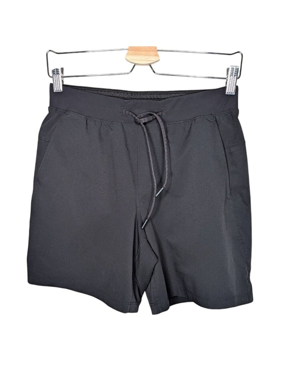 Lululemon Mens Black Athletic Shorts lm7bj05 Small 7" inseam